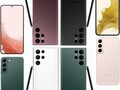 Samsung Galaxy S22, Galaxy S22+ und Galaxy S22 Ultra: Alle Pressebilder in allen Farben und in hoher Auflösung sind geleakt.
