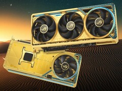 Asus just released the world’s most expensive gaming GPU, and it's covered in gold (Image source: Asus)