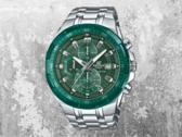 Die Casio Edifice EFR-539DE-3A (im Bild) und zwei weitere Modelle der Reihe EFR-539DE wurden vorgestellt. (Bildquelle: Casio)