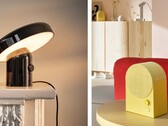 Mit Blomprakt (links) und Nattbad (rechts) bietet Ikea zwei neue Bluetooth-Lautsprecher an. (Bildquelle: Ikea)