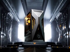 Asus' new gaming tower sports a big case but a laptop processor (Image source: Asus)