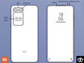 Fake oder Fakt? Skizze zeigt angeblich Xiaomi Mi Mix 2020 mit Zweitdisplay und UD-Kamera.