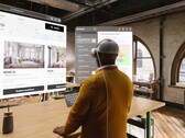 Apple Vision Pro besitzt extrem hochauflösende Displays, die in der Regel aber nur 90 Bilder pro Sekunde darstellen. (Bild: Apple)