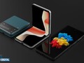 Das Samsung Galaxy Z Flip3 wird im Rendervideo des Concept Creator nicht nur in dieser einen Farbe visualisiert. (Bild: LetsGoDigital)