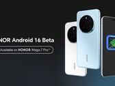 Die Beta-Version von Android 16 ist bereits jetzt für das Honor Magic 7 Pro verfügbar. (Bildquelle: Honor)