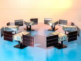 Die sechs SunRISE Satelliten (Bildquelle: Space Dynamics Laboratory/Allison Bills)