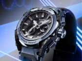 Die Modelle der Casio MTG-B4000-Serie zeichnen sich durch ein kompaktes, kantiges Gehäusedesign aus (56,6 × 45,3 × 14,4 mm). Abgebildet ist die Casio MTG-B4000B-1A2JF. (Bildquelle: Casio)