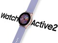 Die neueste Version der Samsung Galaxy Watch Active2 passt perfekt zum Galaxy S21 in Phantom Violet. (Bild: Samsung)