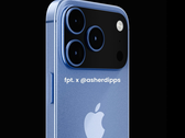 DasApple iPhone 17 Pro soll ein frisches Design mit riesigem Kameramodul erhalten. (Bildquelle: fpt / @asherdipps)