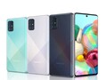 Das Samsung Galaxy A72, der Nachfolger des Galaxy A71 hier im Bild, soll das erste Galaxy Phone mit Penta-Cam werden.