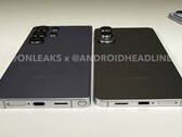 Das Samsung Galaxy S25 Edge ist fast 30 Prozent dünner als das Galaxy S25 Ultra. (Bildquelle: @OnLeaks / Android Headlines)